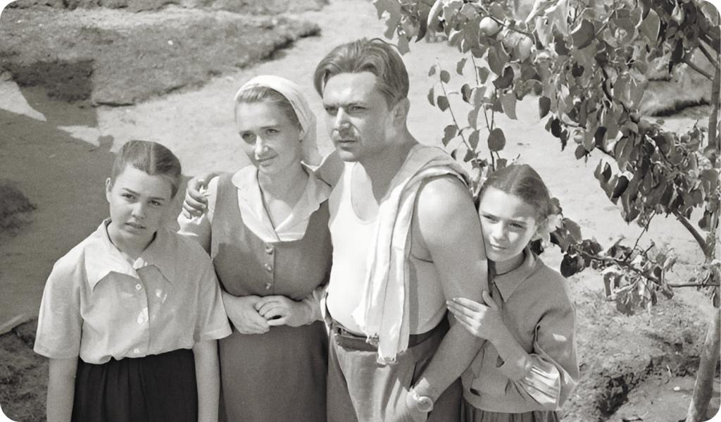 Кадр из фильма «Судьба человека», 1959 год.