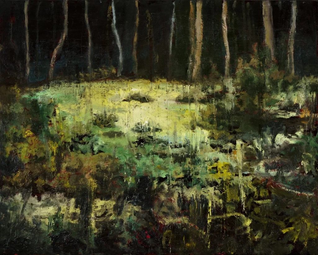 Болото превращается в пространство авторефлексии. 