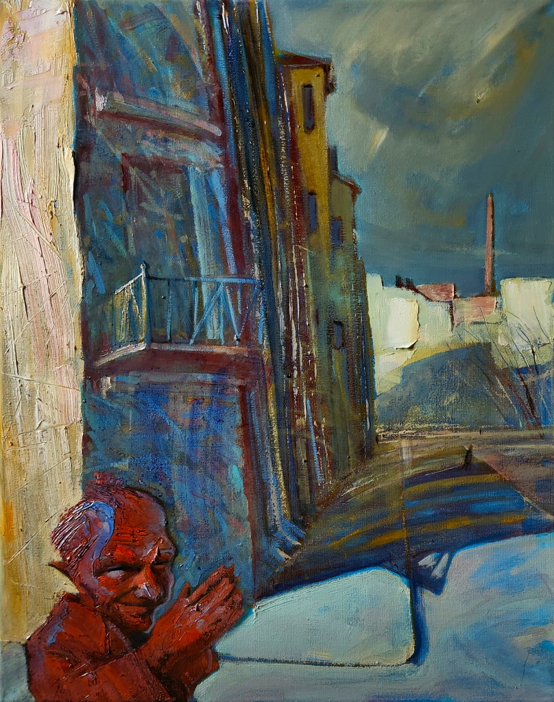 «Обман» (2025). Правообладатель изображения: пресс-служба ГМИ СПб. Крюков_Обман_40х50_2025.jpg