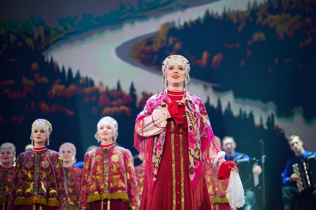 Правообладатель: Северный русский народный хор. Правообладатель: Северный русский народный хор.