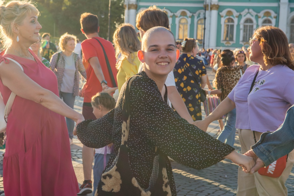 Хороводы позволили участникам ощутить радость и единение. Фото: Ирина Иванова. 