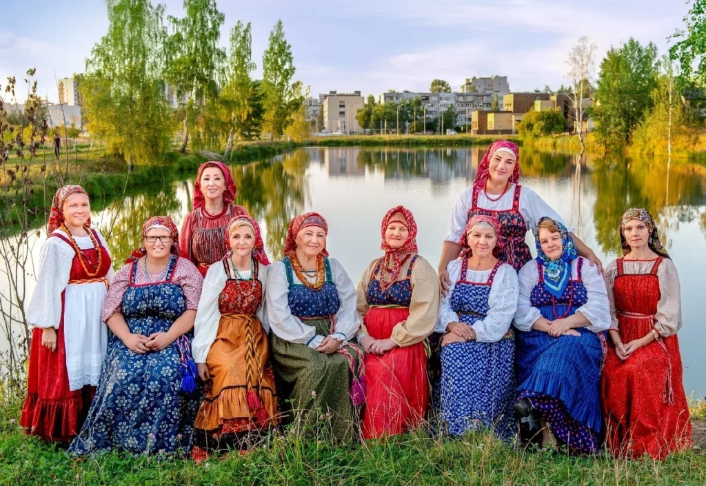 Фольклорный ансамбль «Новоселье».