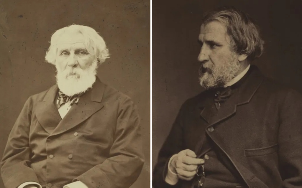 Слева: Иван Тургенев. Москва, 1880. Фотография: Михаил Панов. Справа: Иван Тургенев. Париж, Франция. 1871. Фотография: Tissier. Правообладатель: Институт русской литературы (Пушкинский дом) Российской академии наук, Санкт-Петербург, pushkinskijdom.ru. Слева: Иван Тургенев. Москва, 1880. Фотография: Михаил Панов. Справа: Иван Тургенев. Париж, Франция. 1871. Фотография: Tissier. Правообладатель: Институт русской литературы (Пушкинский дом) Российской академии наук, Санкт-Петербург.