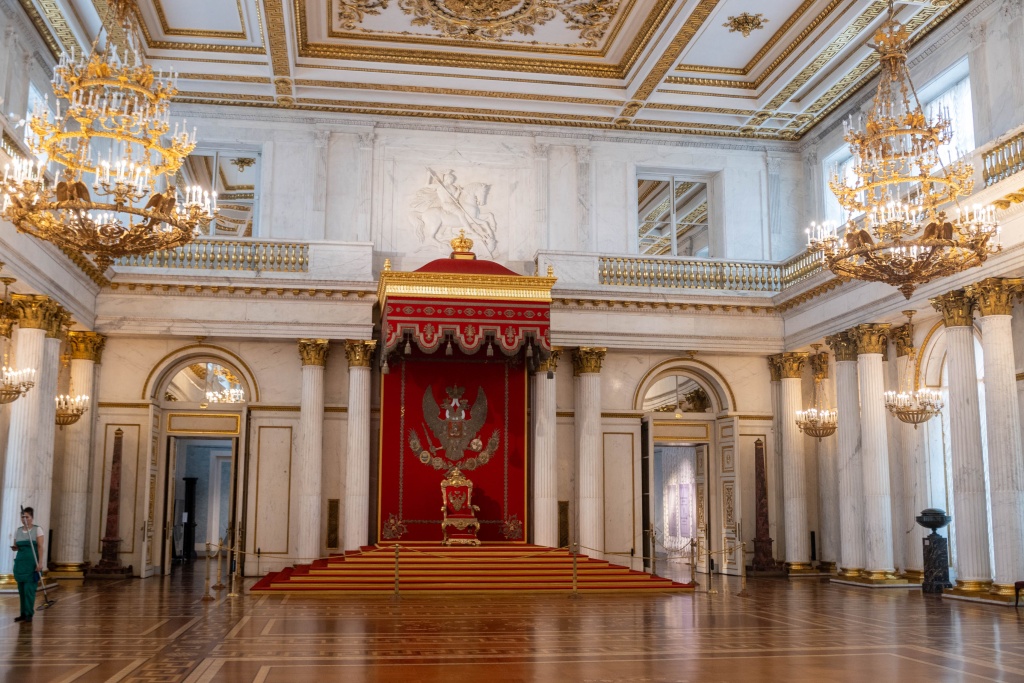 Георгиевский зал. Фото: Ирина Иванова. Правообладатель: Институт культурных программ. Георгиевский зал. Фото: Ирина Иванова. Правообладатель: Институт культурных программ.