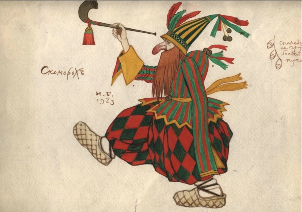 Центральное место в экспозиции занимают подлинные произведения Ивана Билибина.