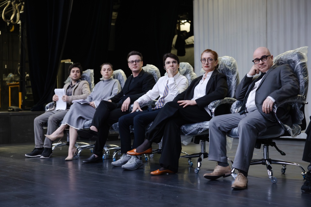 Фрагмент репетиции. Фрагмент репетиции.