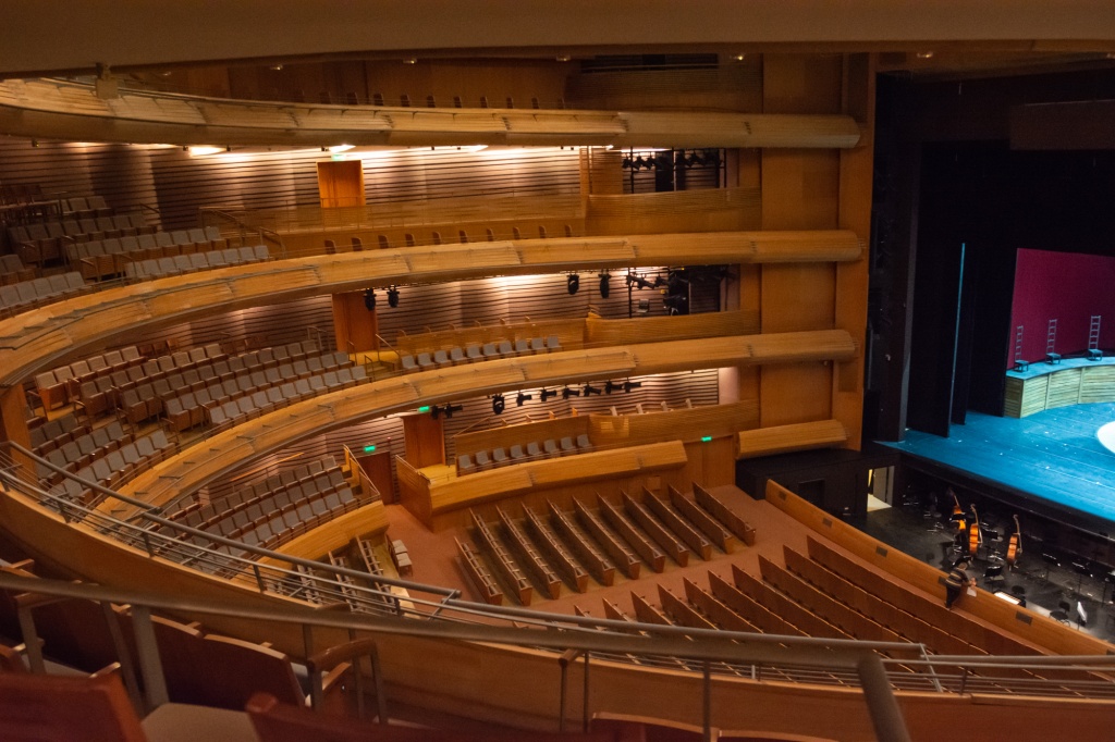 Сцена. Мариинский театр-2. Новое здание. Фото: Ирина Иванова.