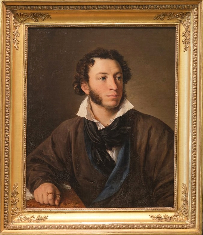 Василий Тропинин. Портрет Александра Сергеевича Пушкина. 1827. Всероссийский музей А.С. Пушкина. Источник: vk.com/museumpushkinspb. Правообладатель: vk.com/museumpushkinspb.