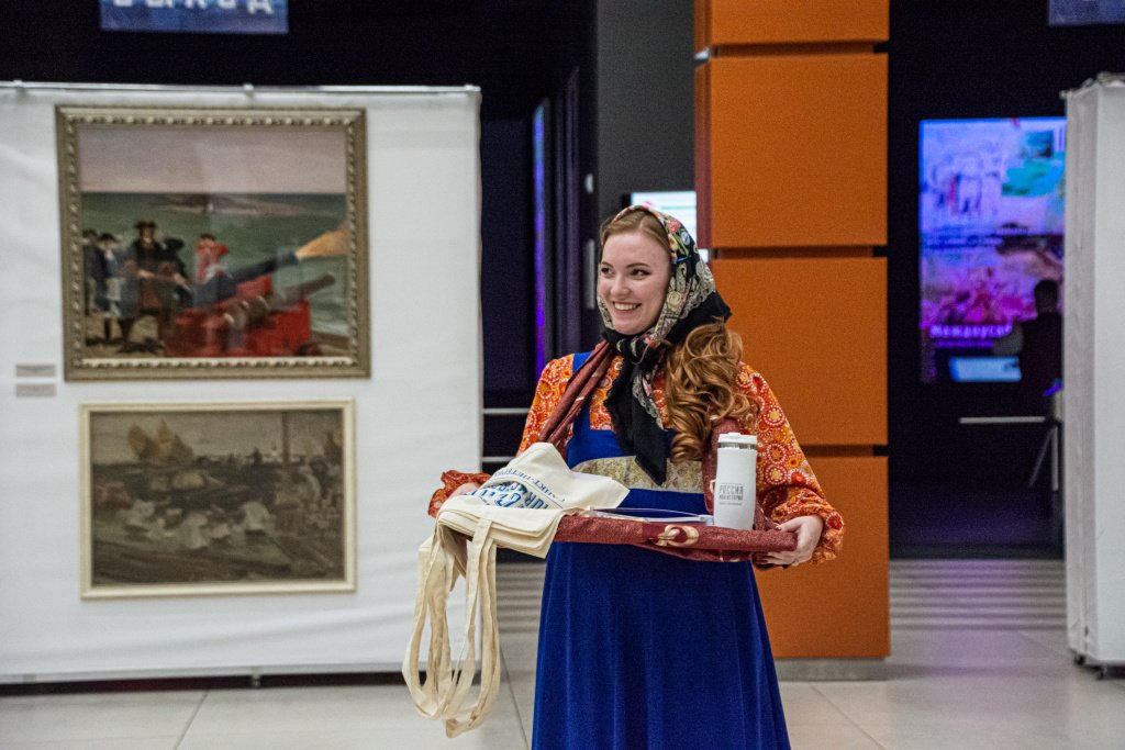 Сотрудники парка «Россия – Моя история» проводят ночь музеев в 2022 году. Фото: Ирина Иванова