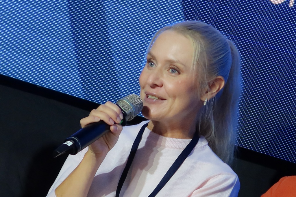 Анастасия Третьякова. Фото: Ирина Иванова. Правообладатель: Институт культурных программ. кино в лофте Ирина Иванова-1221.jpg