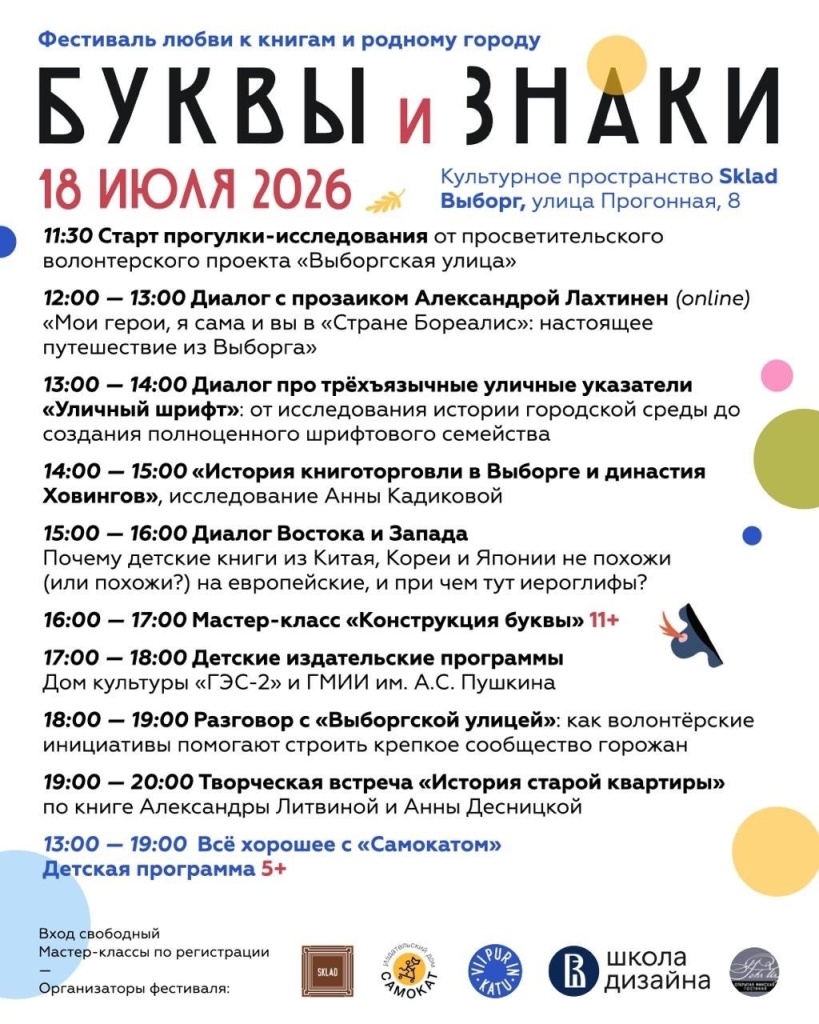 Программа второго дня. 