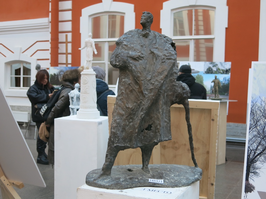 Такой памятник Шаляпину будет установлен в Александровском саду. Фото: Ирина Иванова. Правообладатель: Институт культурных программ.