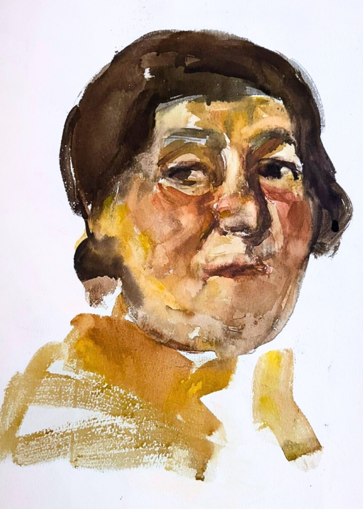 Гайша Разманкулова. Автопортрет , 1982 г.jpg