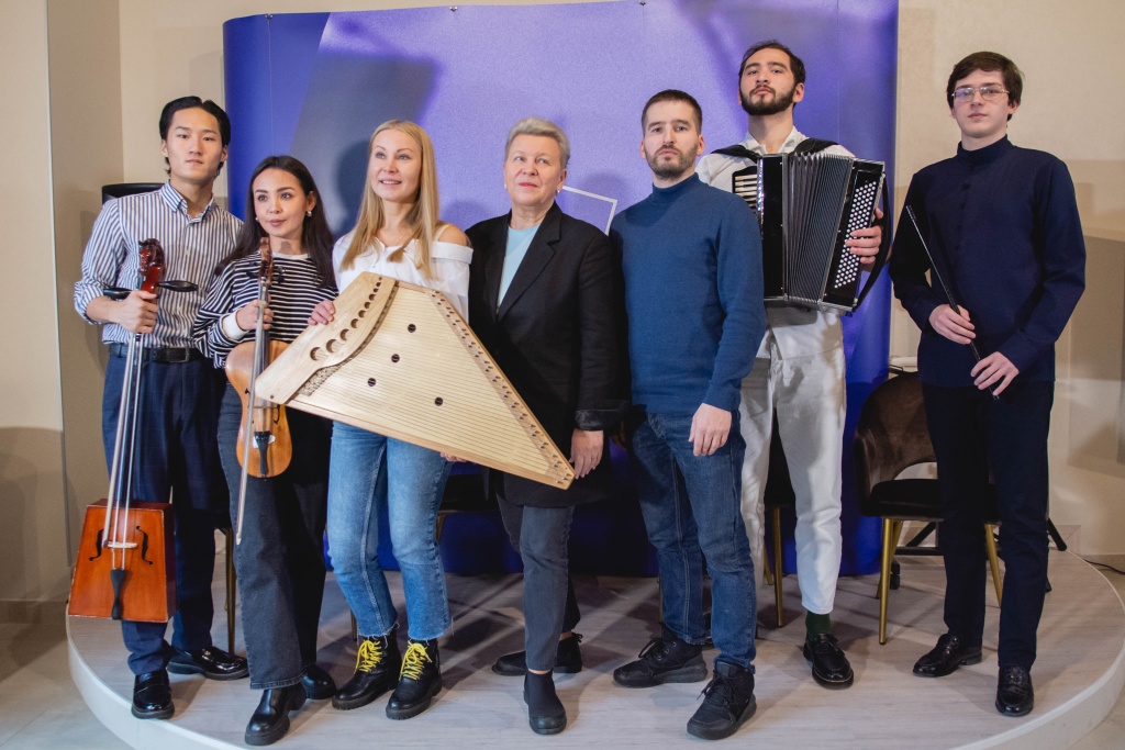 Артисты оркестра и организаторы проекта / Фото: Ирина Иванова