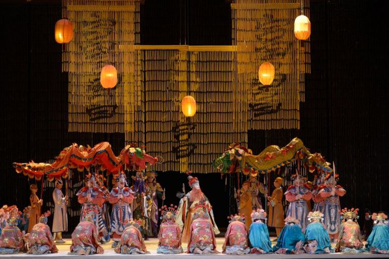 Сцена из оперы «Соловей». Источник: mariinsky.ru. Правообладатель: mariinsky.ru. 