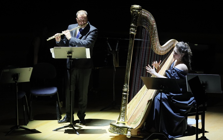 Международный фестиваль «Виртуозы флейты» & «Северная лира». Фото предоставлено пресс-службой Мариинского театра. Автор: Наташа Разина. Правообладатель: Мариинский театр. 