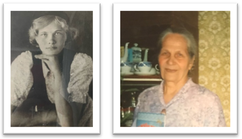 Анастасия Фёдоровна Соколова (1924 – 2015 г.г.). Из личного архива Светланы Клевцовой. Анастасия Федоровна Соколова (1924 – 2015). Из личного архива Светланы Клевцовой.