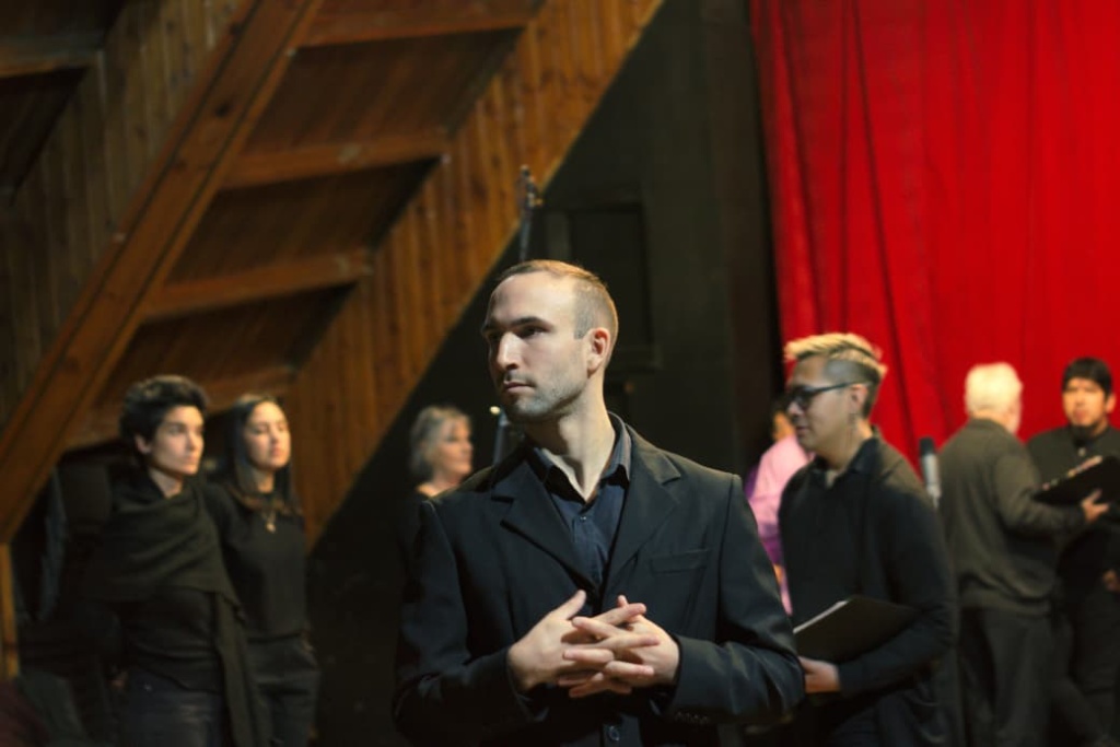 Симон Бланко Шнеебели с друзьями. Фото из личного архива спикера. Симон Бланко Шнеебели с его друзьями.