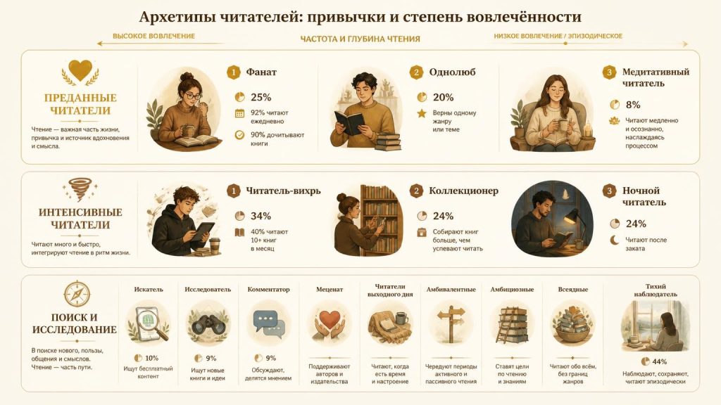 Отношение к чтению. Фото: нейросеть. Отношение к чтению. Фото: нейросеть.