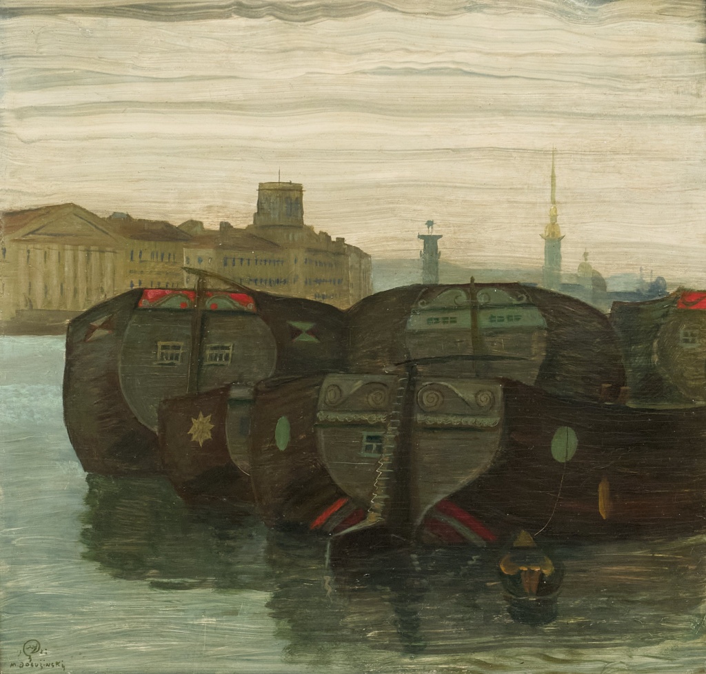 Мстислав Добужинский. Нева.