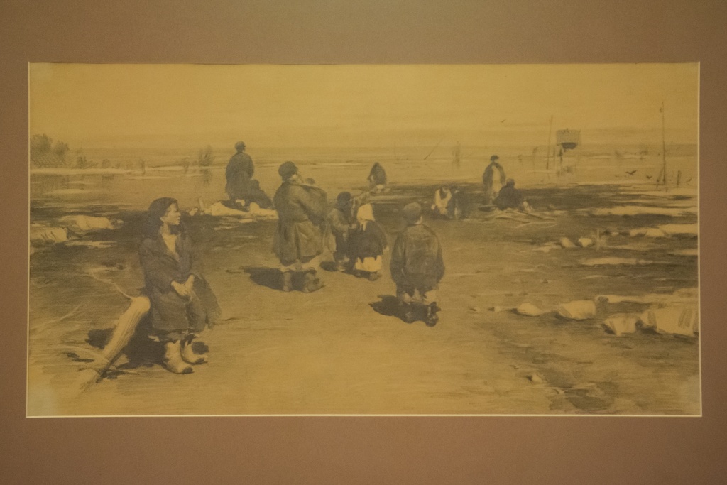 Эскиз Абрама Архипова к картине «Лед прошел», 1895. Фото: Ирина Иванова.