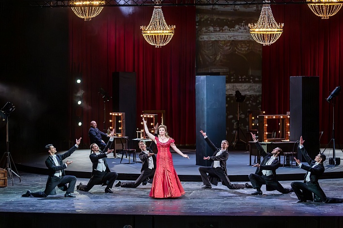 Фрагмент спектакля-концерта. 