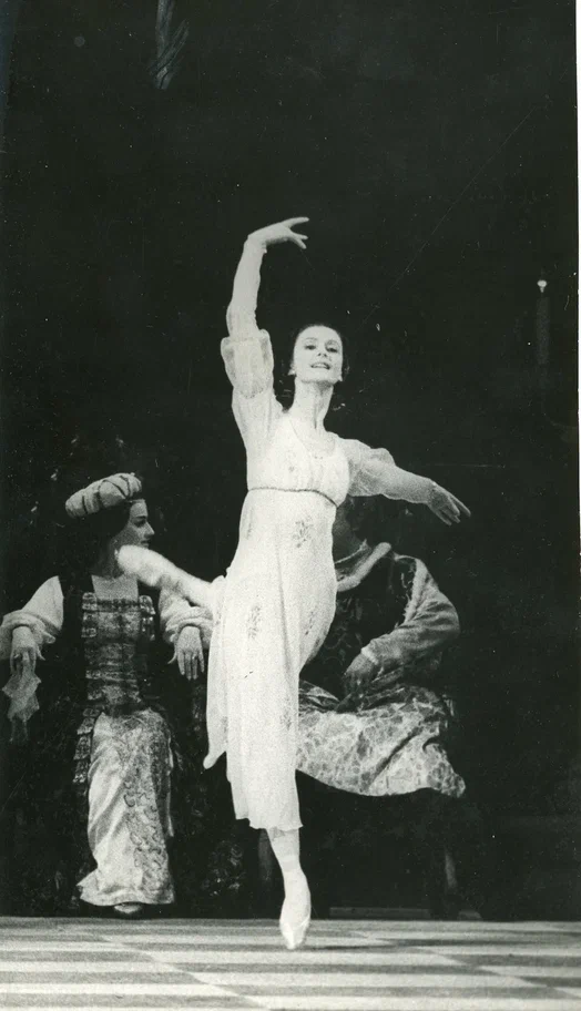 Нинель Петрова в роли Джульетты. 