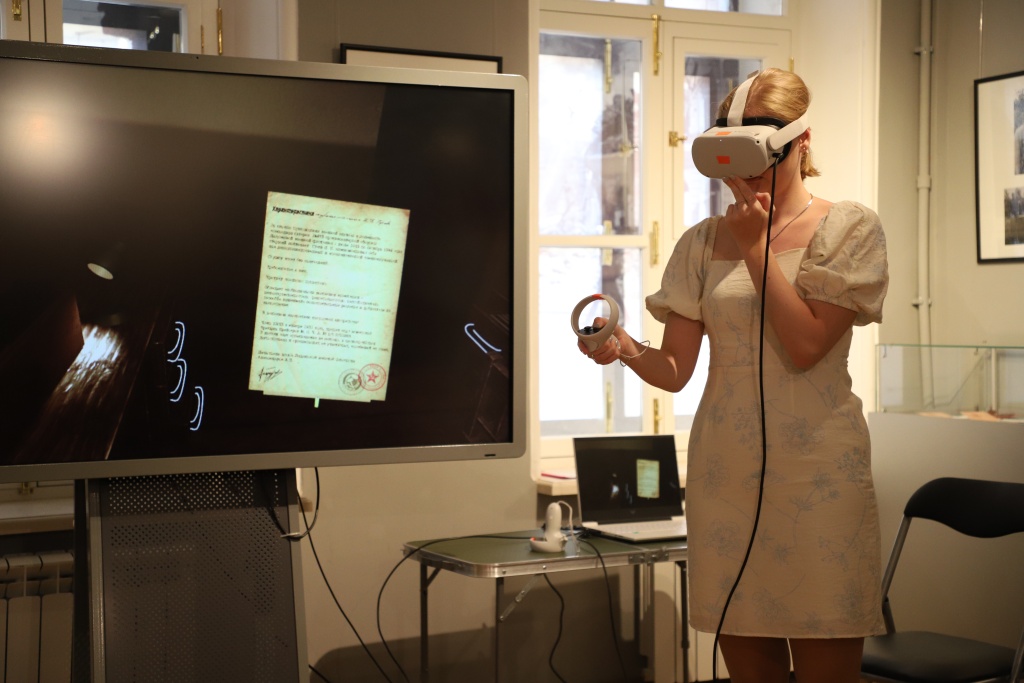 С VR-проектом можно познакомится 10, 11, 12 сентября с 13:00 до 15:00 в Музее обороны и блокады Ленинграда. 