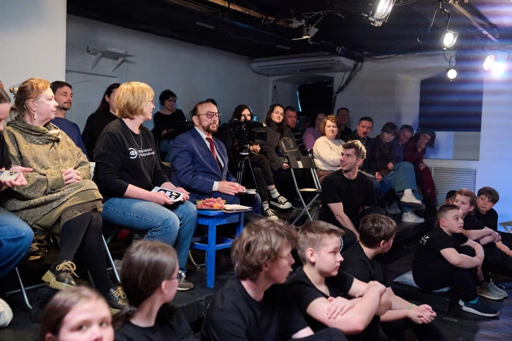 Вениамин Фильштинский на мастер-классе.