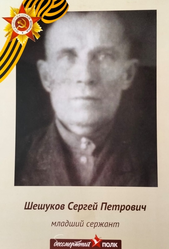 Портрет Сергея Петровича Шешукова. Из личного архива.