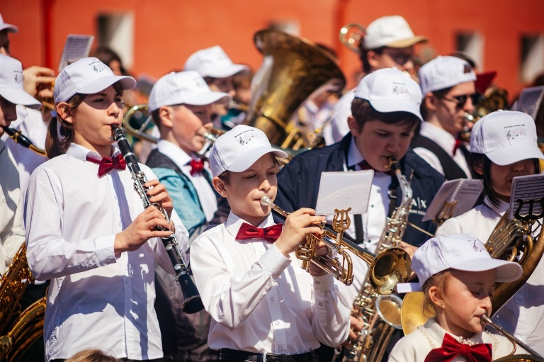 Парад духовых детско-юношеских оркестров 2025. Источник: vk.com/parad_orchestrov. Правообладатель: vk.com/parad_orchestrov. 