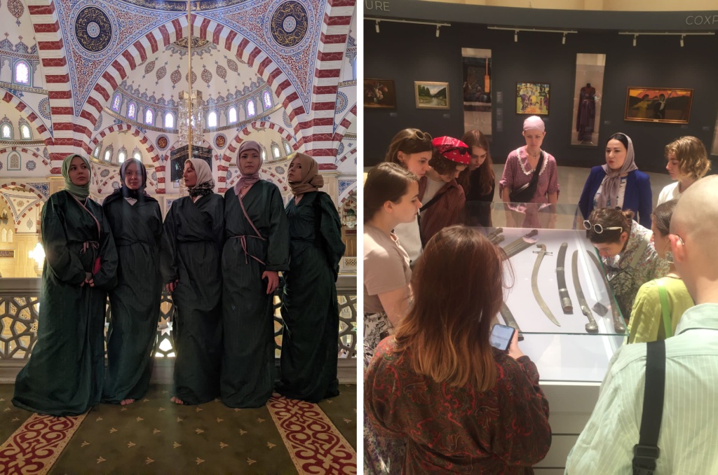 Посещение мечетей и музеев в рамках практики