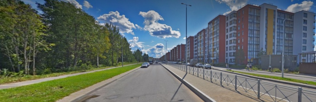 Фото улицы Бориса Шмелева. Правообладатель: yandex.ru. ул Бориса Шмелева ФОТО.jpg