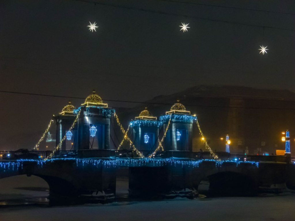Мост Ломоносова. Фото: Ирина Иванова