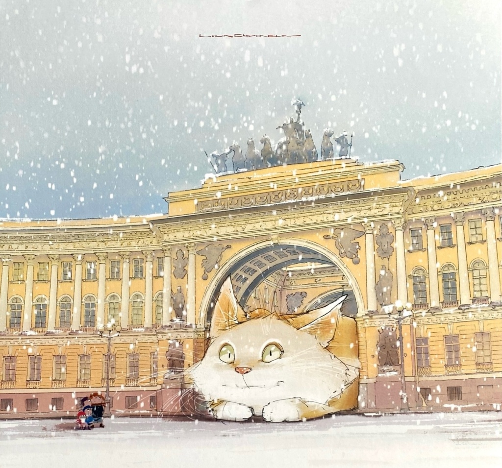 Кот Аркадий наблюдает за снегом.jpg