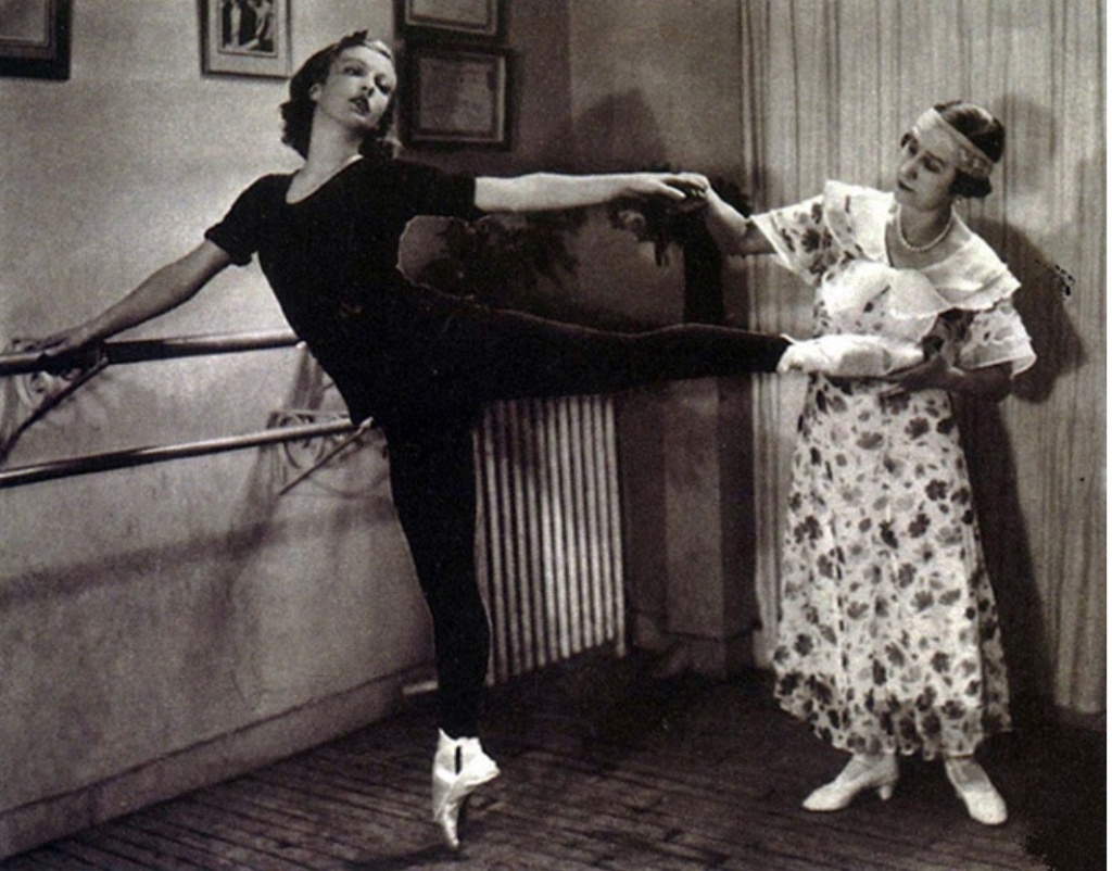 С ученицей Татьяной Рябушинской; 1935 год. Фото: rossculture.ru