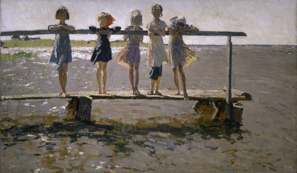 Алексей и Сергей Ткачёвы «Детвора». 1957–1960 годы. Правообладатель: rusmuseum.ru. Ткачев Алексей, Ткачев Сергей. Детвора. 1957–1960.jpg