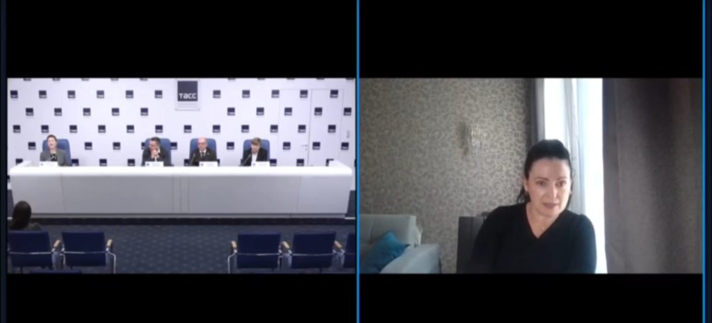 Фрагмент пресс-конференции. Правообладатель: ТАСС. 2026-10-05_12-39-32.png