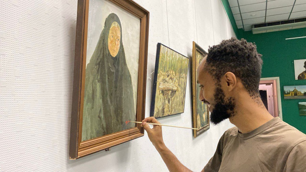 Зелеке Теводрос Абебау (Эфиопия) «Последний штрих» Фото: пресс-служба СПбСХ. Правообладатель: пресс-служба СПбСХ. Зелеке Теводрос Абебау (Эфиопия). «Последний штрих» Фото: пресс-служба СПбСХ. Правообладатель: пресс-служба СПбСХ.