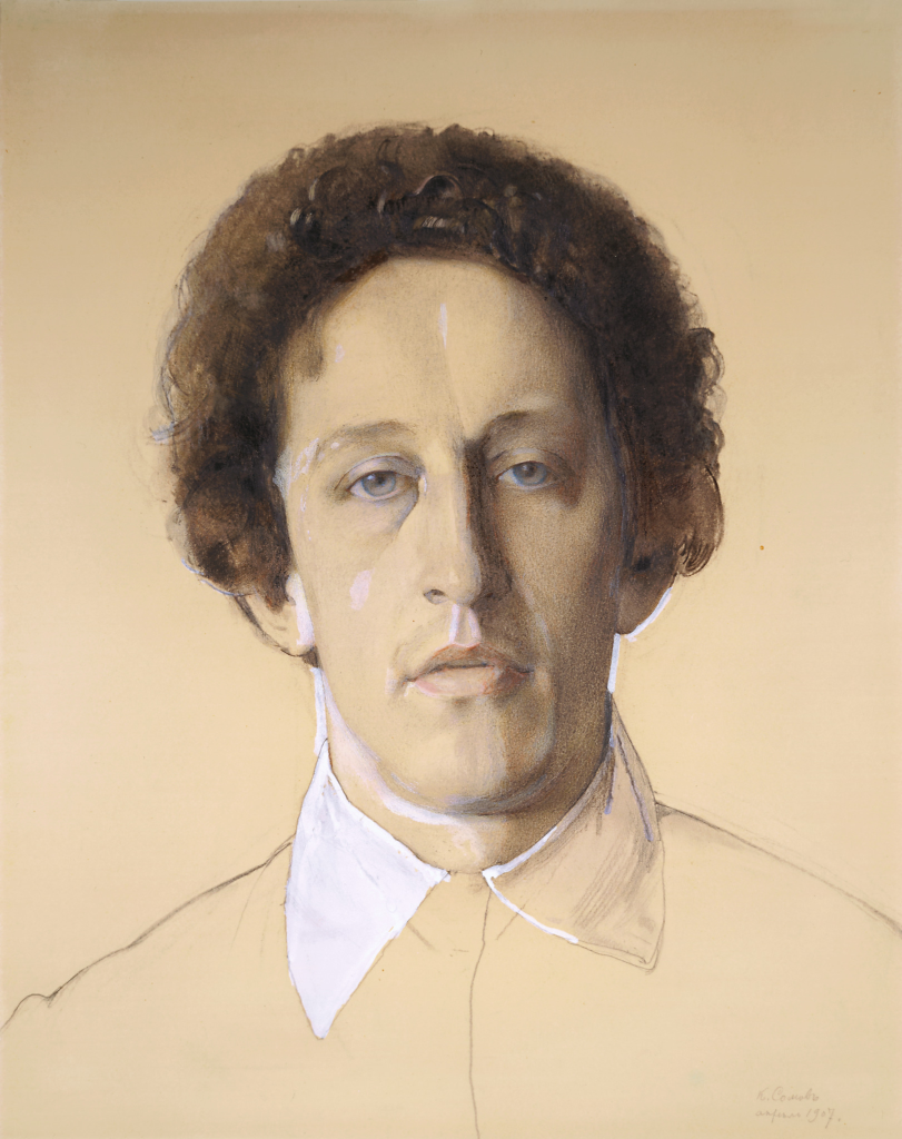 Константин Сомов. Портрет поэта Александра Александровича Блока. Правообладатель: Государственная Третьяковская галерея, my.tretyakov.ru.