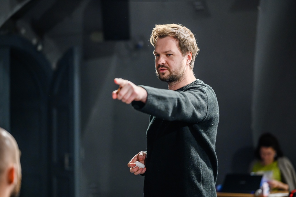 Художественный руководитель Александринского театра Никита Кобелев. 