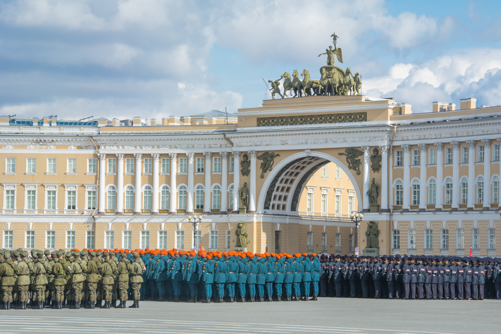 Репетиция военного парада в 2021 году. Фото: Ирина Иванова.