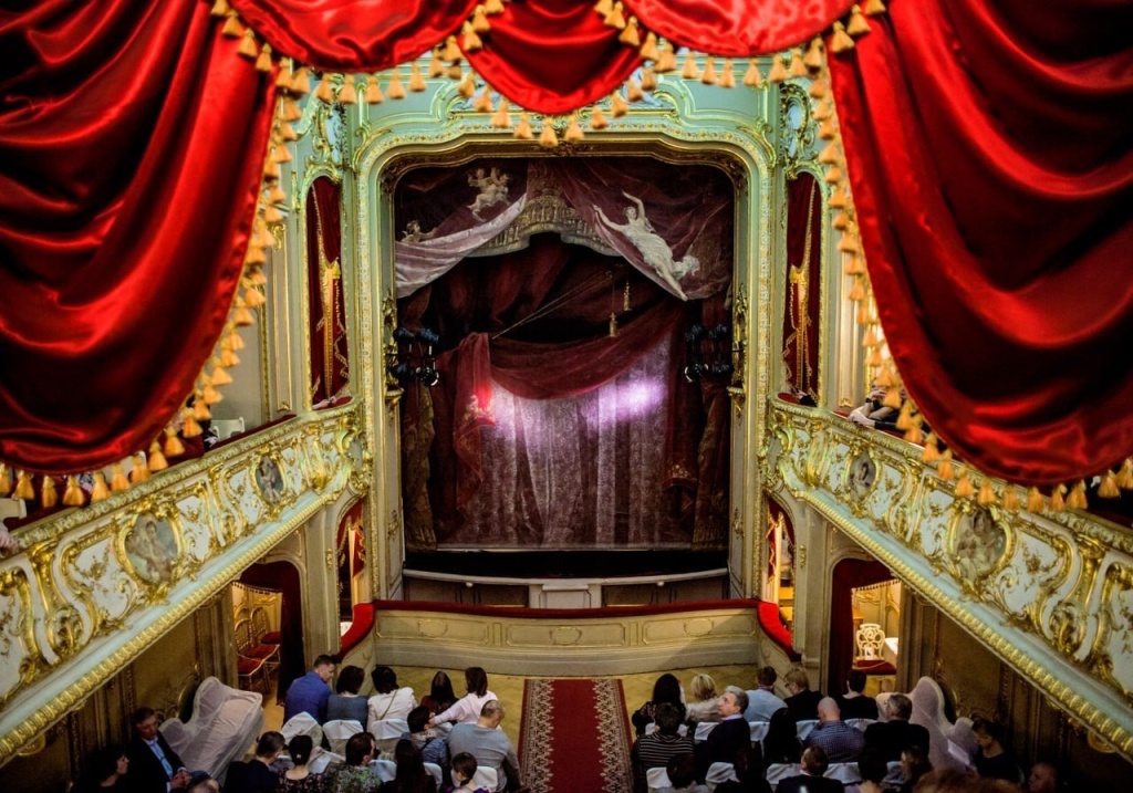 Домашний театр Юсуповского дворца.