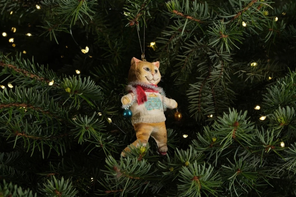 Елизавета Зенина - «Эрмитажный кот встречает Новый год».