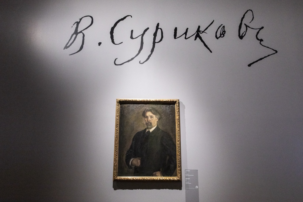 В Корпусе Бенуа Русского музея открылась юбилейная выставка великого живописца Василия Ивановича Сурикова 