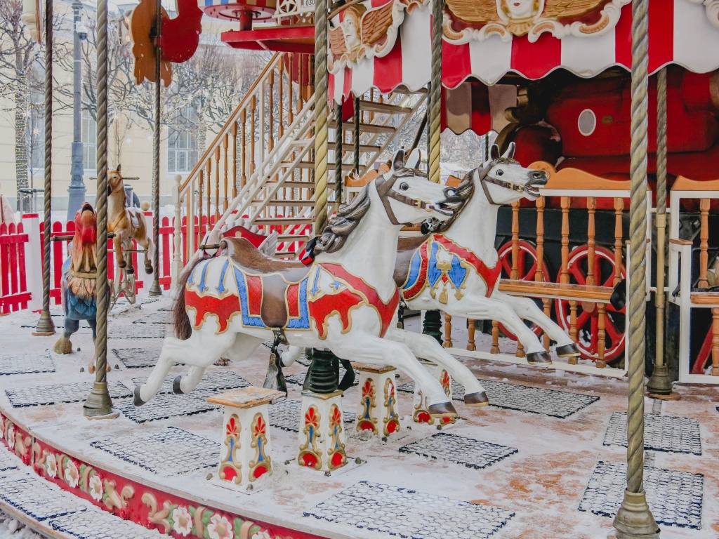 Рождественская ярмарка на Манежной площади (2023)