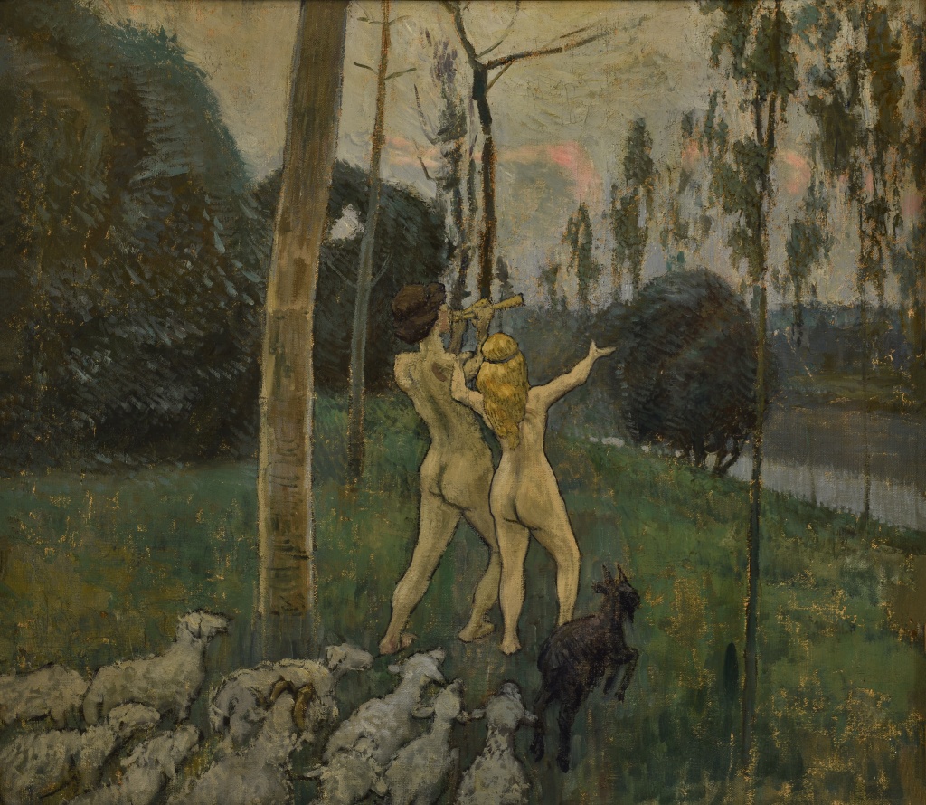 Виктор Борисов-Мусатов. Дафнис и Хлоя. 1901. Виктор Борисов-Мусатов. Дафнис и Хлоя. 1901.