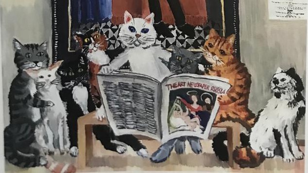 Портрет Эрмитажного кота».