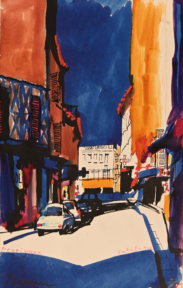 Е. М. Полторацкий. Перпиньян. Каталония. 1971. ГМИ СПб.jpg