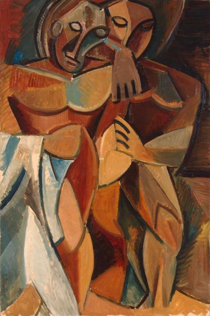 Пабло Пикассо «Дружба» (1908). Главный штаб, зал 433. Правообладатель: Государственный Эрмитаж, hermitagemuseum.org. Пабло Пикассо. «Дружба» (1908). Где: Главный штаб, зал 433. Правообладатель: Государственный Эрмитаж, hermitagemuseum.org.